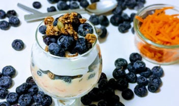 veggie fruit parfait